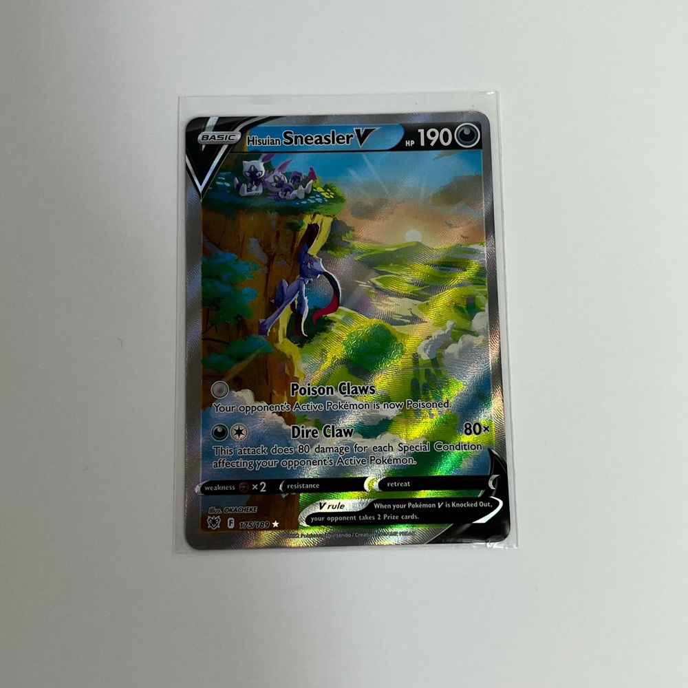 SWSH10: Astral Radiance/ Hisuian Sneasler V (Alternate Full Art
